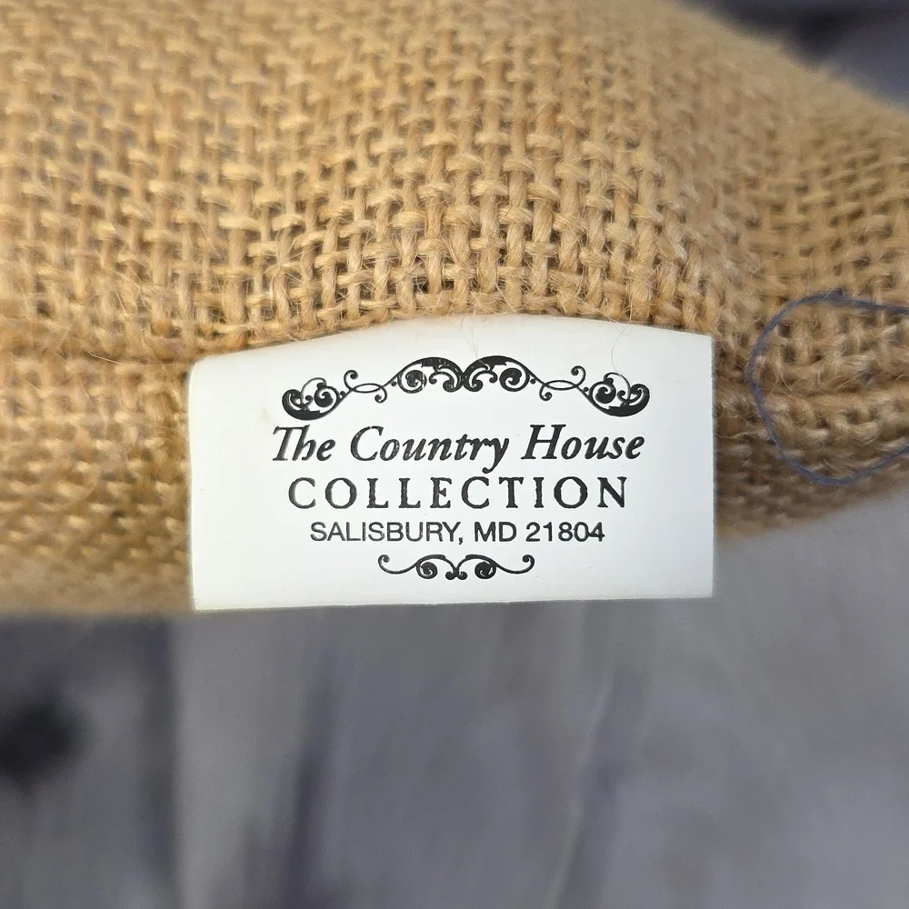 Burlap Accent Pillow 